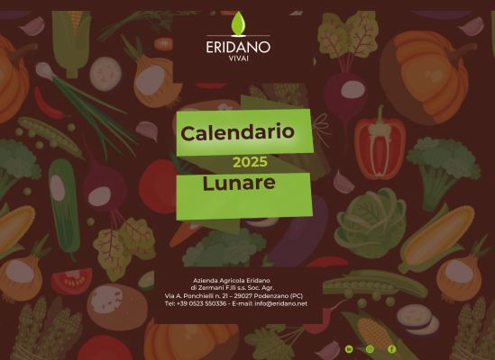 Piccolo Lunario Dell'Orto 2025 - Calendarietto Da Giardino Per Appassionati - Foto 2